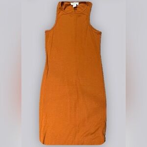 Forever 21 Rust Orange midi dress